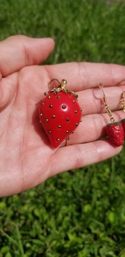Strawberry Festival necklace pendant