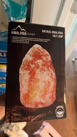 Himalayan Shop Natural Himalayan Salt Lamp