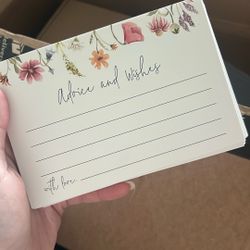 Advices And Wishes Cards