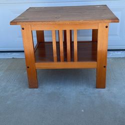  Solid Wood Corner Or Side Table