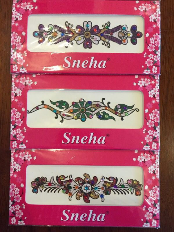 Brand new henna stickers