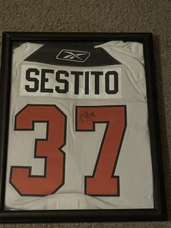 Tom Sestito Autograph Game Worn Jersey 
