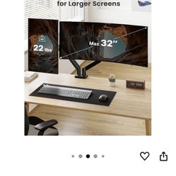 Dual Computer Monitor Mount