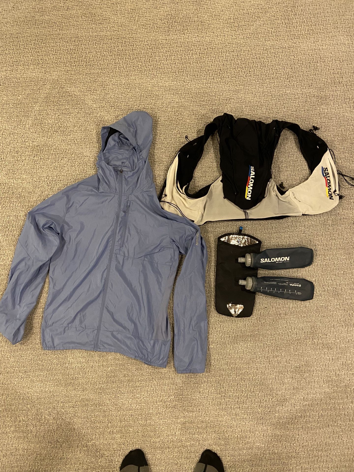 Salomon Running Vest And Jacket