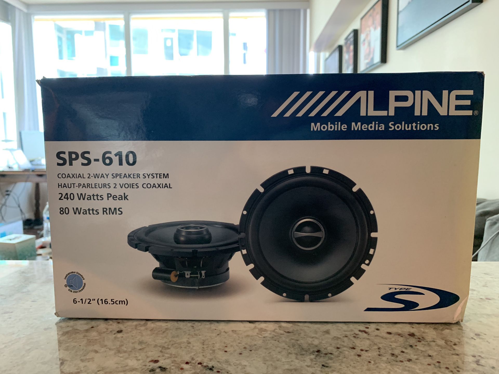 Brand New Apline Speaker System - SPS-610