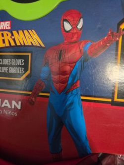 Marvel Spider-Man Kids Costume with Gloves