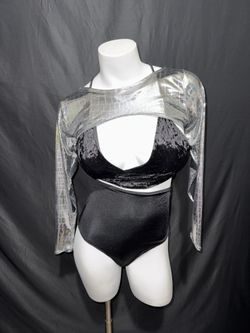 3 Piece Rave Dancer Bikini Set 