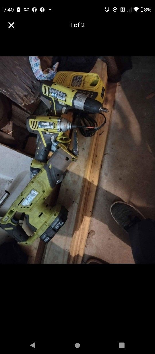 Ryobi Saw And Drills