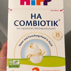HiPP HA Combiotik Stage 2 Baby Formula 6+ Months Hypoallergenic – Sealed
