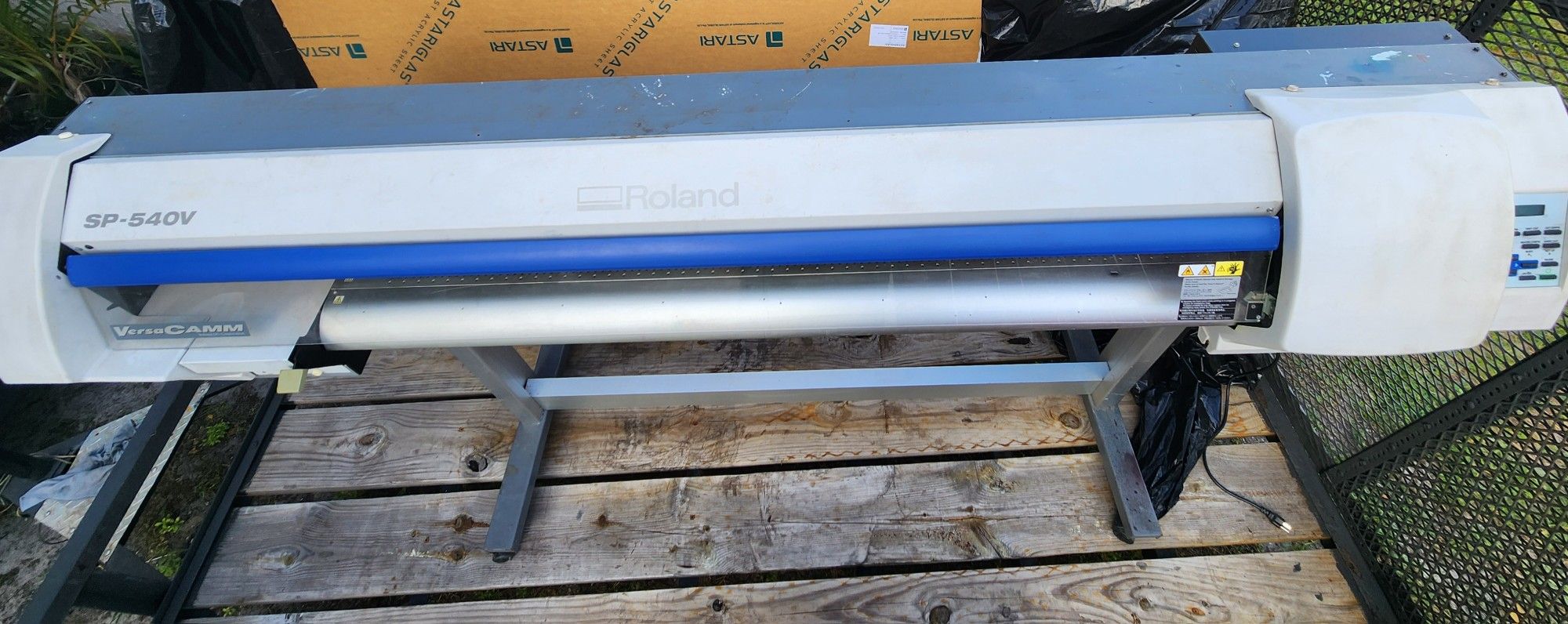 Printer Roland SP 540 For Parts or Repair