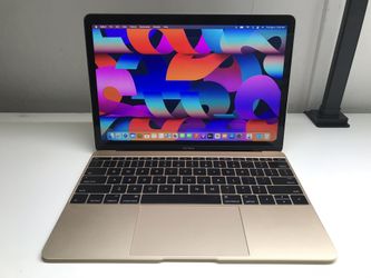**MacBook GOLD (Retina Display 12-inch, Early 2016) ** *macOS Monterey  12.7.6  ** Price $ 250 **