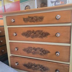 Vintage Wood Dresser