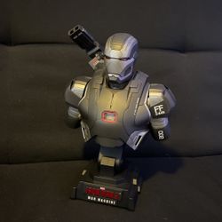 Hot Toys Marvel War Machine Collectible Bust Like New