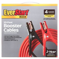 EverStart Maxx 20-Foot 4-Gauge Professional Grade Booster Cables