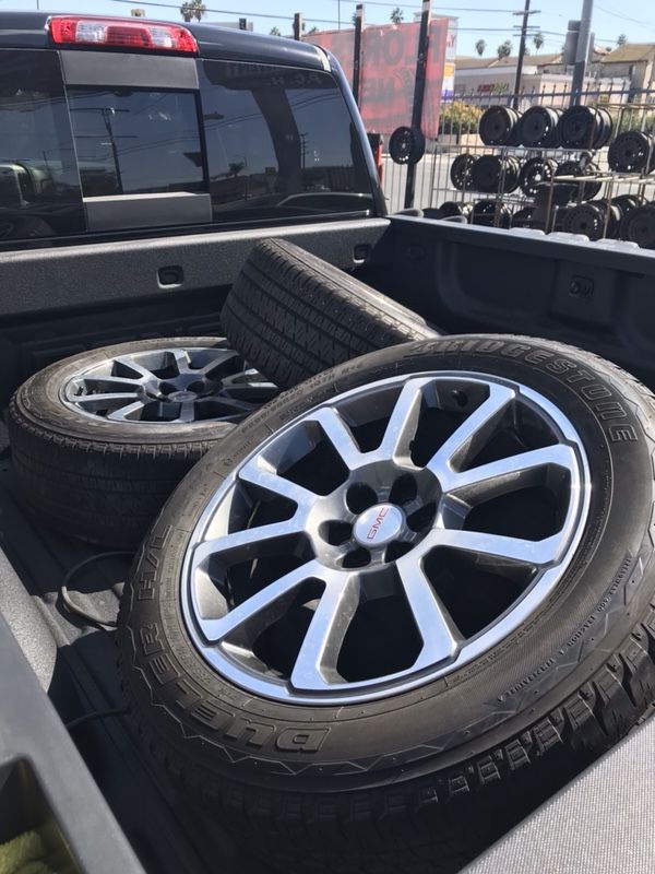 2017 GMC Canyon Denali wheels 20s