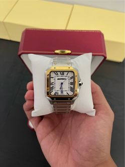 Two Tone Mens Watch Hit me Up