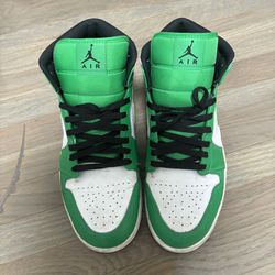 Air Jordan 1 Lucky Green M10.5