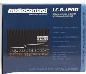 Audio control LC 6.1200 Car Stereo Amplifier