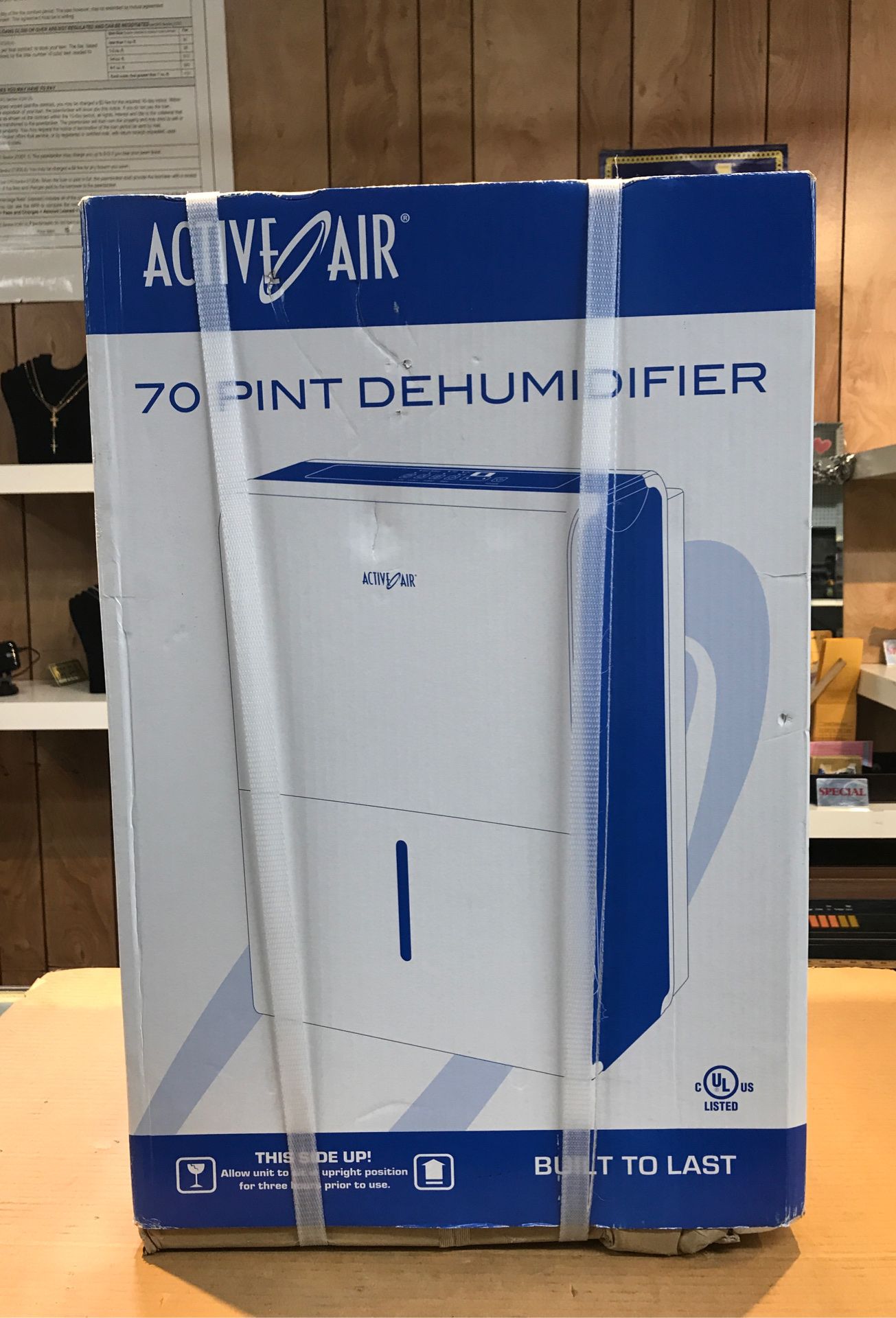 Active Air 70 pint Dehumidifier NEW