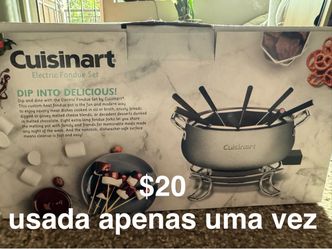 Cuisinart Electric Fondue Set - only used once
