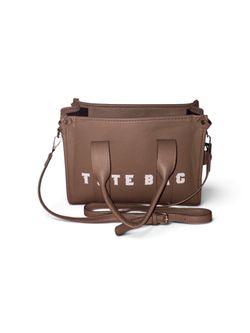 Tan tote bag