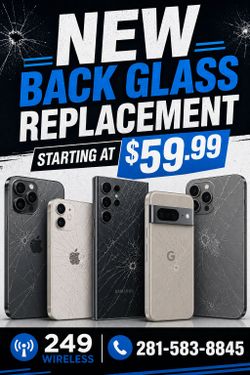 Back Glass on Special