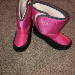 Girls Kids Snow Boot