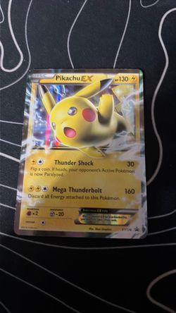 Pikachu EX Holo Pokémon Card XY174