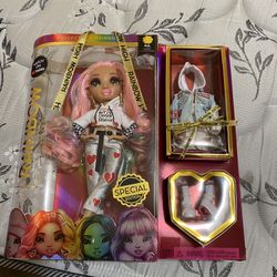 New! Rainbow High Series 2 KIA HART Fashion Doll Special Valentines Day Edition