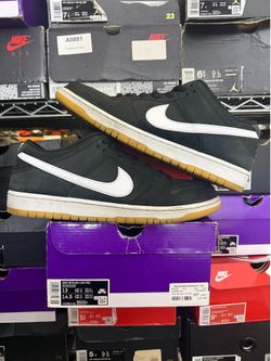 Nike SB Dunk Low Black Gum Size 13