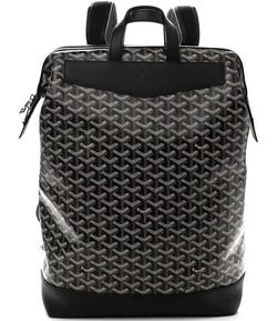 Goyardine Calfskin Cisalpin Backpack Black