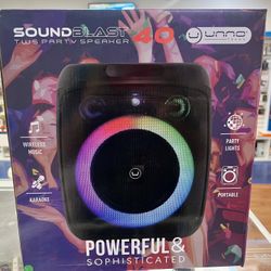 Sound blast bluetooth Speaker, Karaoke