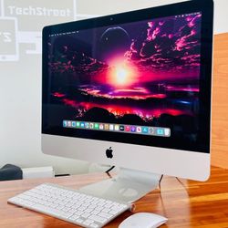 Apple IMac 21.5” Late 2015 Monterey Core i5 8GB RAM 256SSD! Wireless keyboard and Mouse included