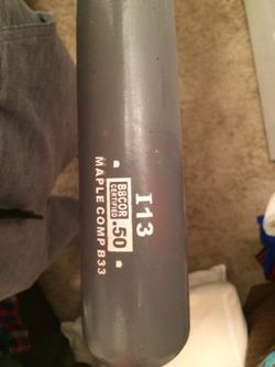 Composite wood baseball bat