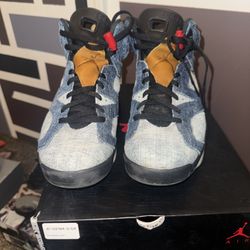 Air Jordan 6 Washed Denim Size 10