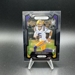 2024 Panini Prizm Draft Picks - #108 Jayden Daniels (RC) LSU Commanders