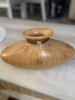 Unique Oval Shaped Vase made in the Philippians