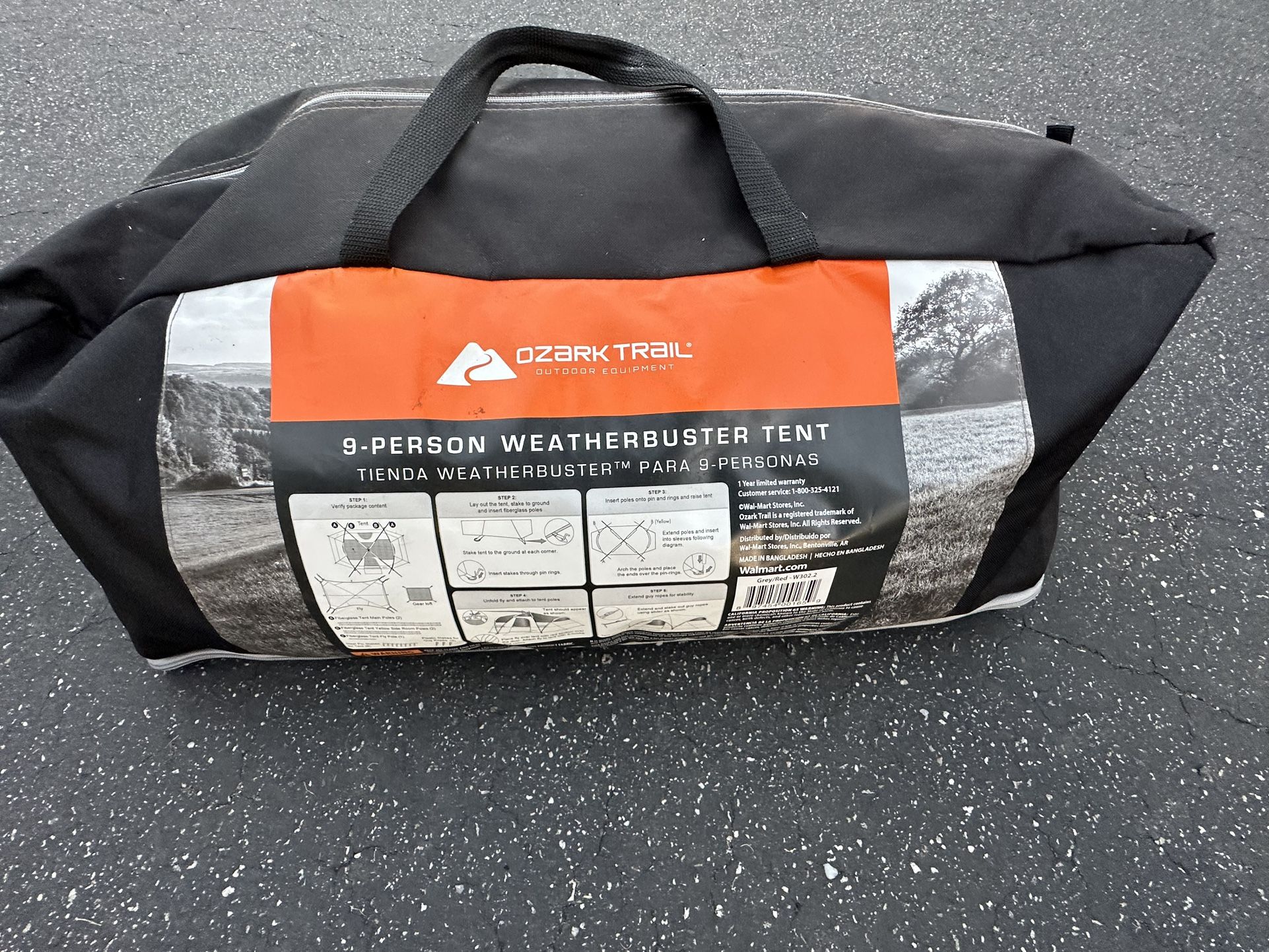 Ozark Trail-9 Person Weather Buster Tent