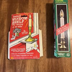 Automatic Candle With Solid Brass Base