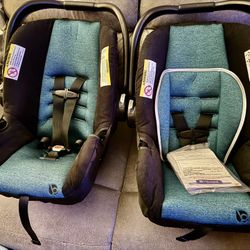 Baby Trend- 2 Infant Car Seats And 4 Bases