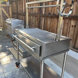 Santa Maria stainless steel gril