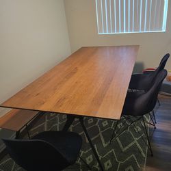 Dinner Table with Bench