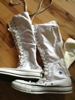 Knee high converse