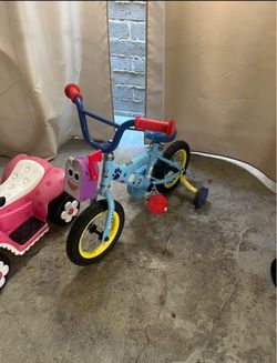 Blue's Clues Kids Bike with Training Wheels