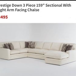 3 Piece 159" Sectional