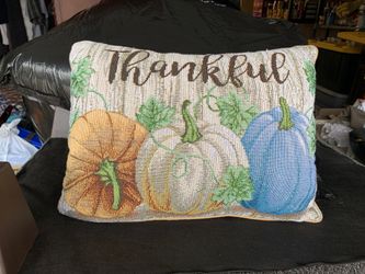 Throw pillow.