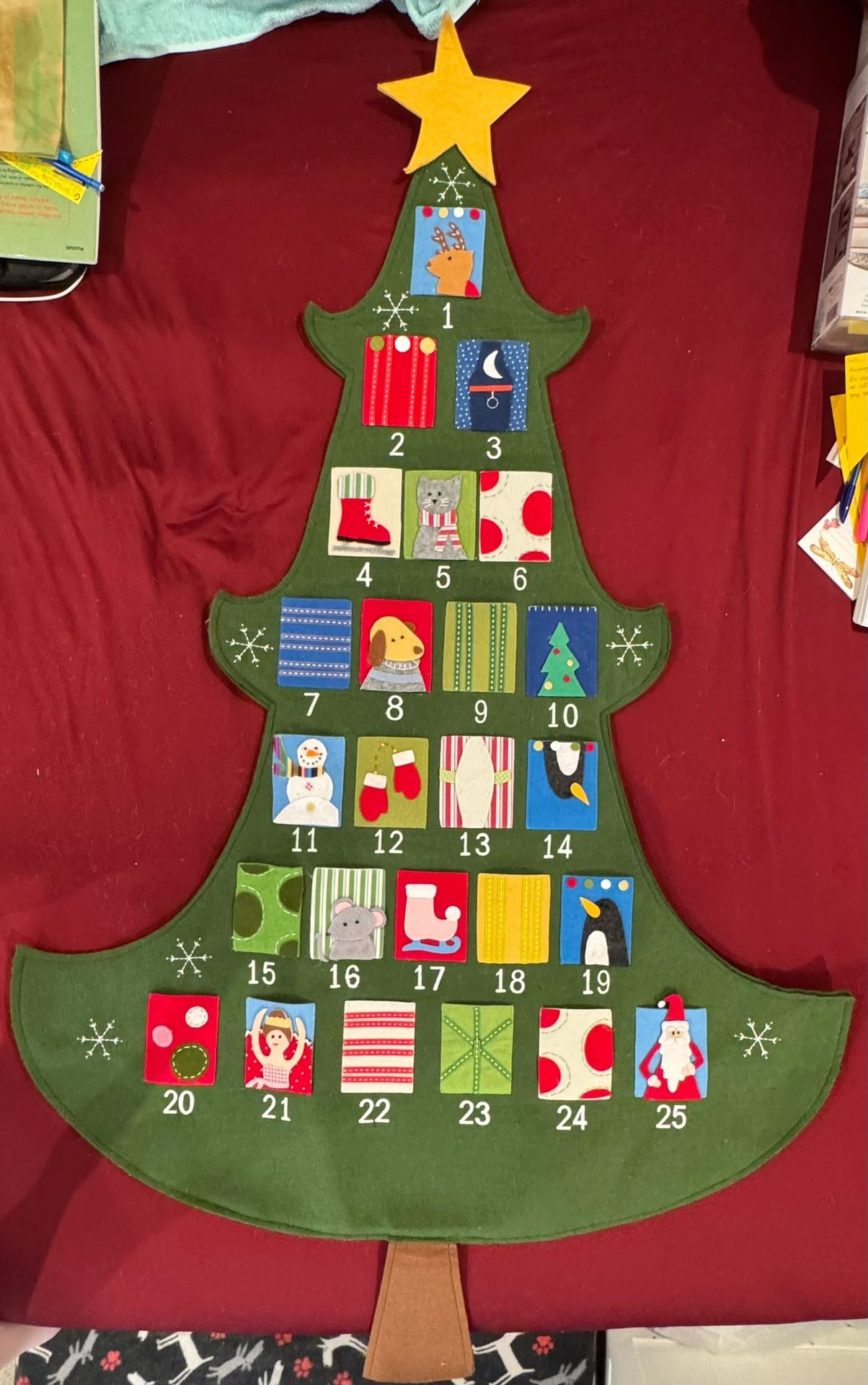 PBK Tree Shaped Advent Calendar