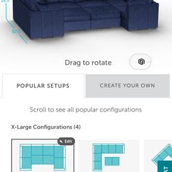 LoveSac Sectional 
