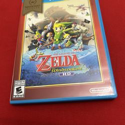 Nintendo Wii U Game ( The Legend Of Zelda The Wind Waker )