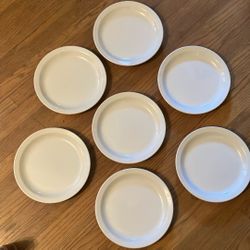 Homer Laughlin Best China USA Set Of 7 Plates Restaurant Grade 